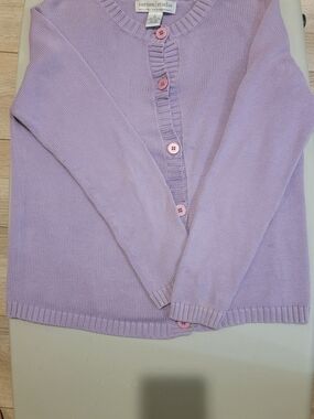 ⭐️ Sutton Studio Lilac Button-Front Women's Cardigan Sweater